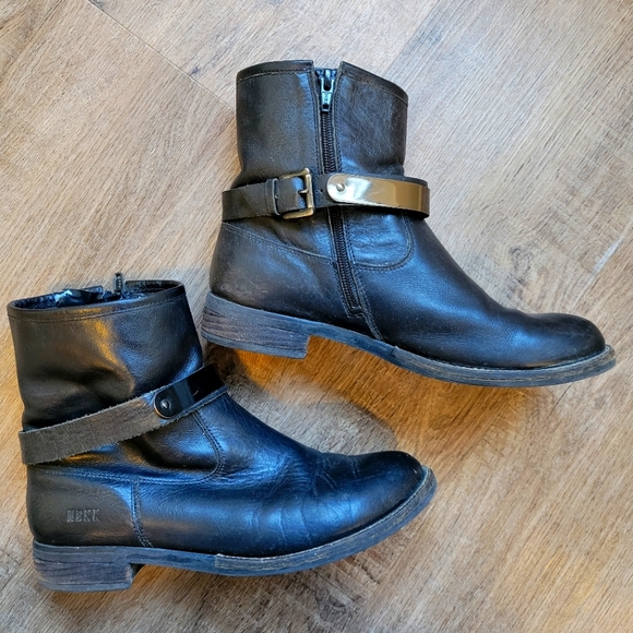 Nubikk genuine leather ankle boots US 9 - Picture 1 of 6